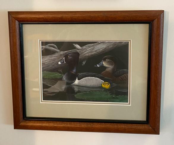 Original Egg Tempera Painting by Cindy House: Original Egg Tempera Painting by Cindy House (who was named the 2018 Master Artist for the Leigh Yawkey Woodson Art Museum’s 43rd annual “Birds in Art” exhibition and is ranked in th