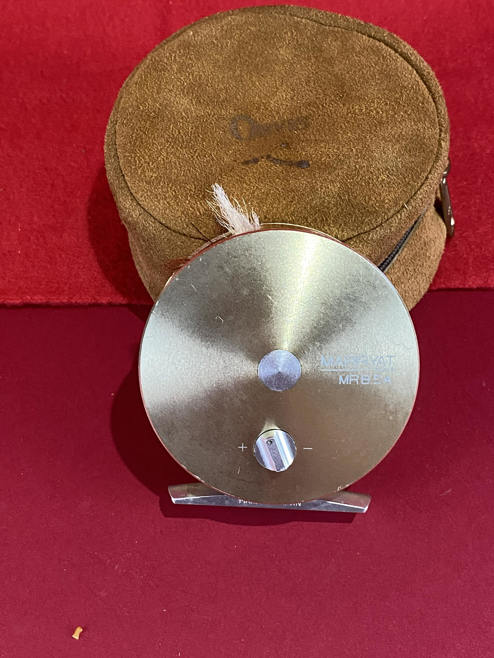 Fly Fishing Reel: Marryat MREA: Marryat MREA Fly Fishing Reel, with weight forward sinking tip, 9, with extra spool and case, nice condition.