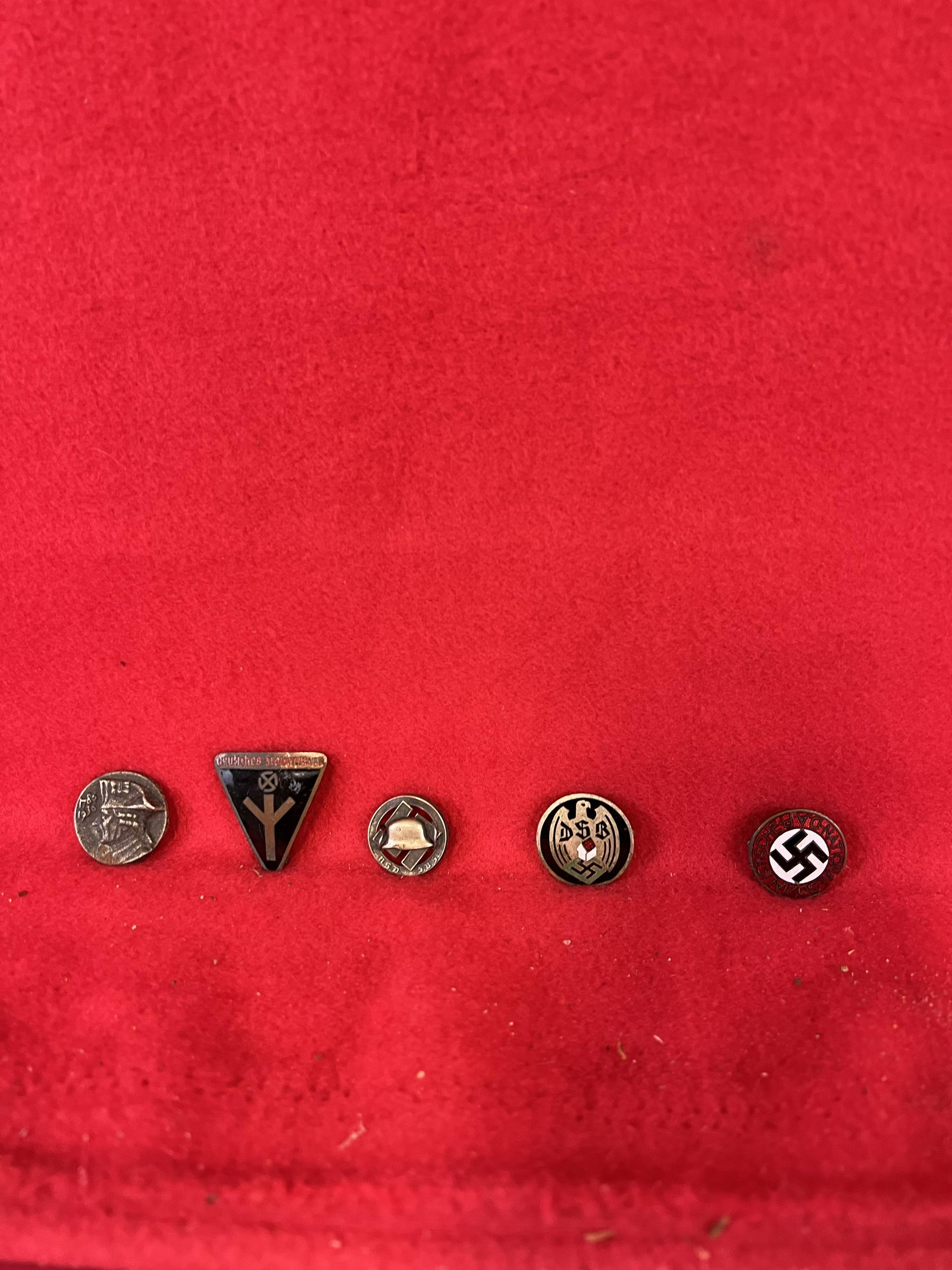 Lot Of 5 WW2 German Medals / Badges: A Lot Of Five WW2 German Medals / Badges Including Three With Enamel Decoration
