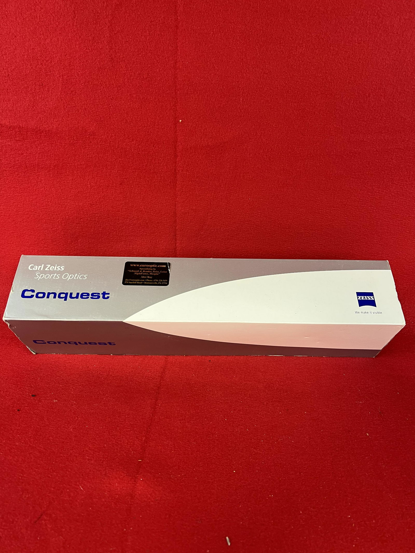 New Zeiss Conquest Scope - 1.8-5 5x38: New Zeiss Conquest Scope - 1.8-5 5x38 , this scope has amazing results in low-light situations and provides high optical performance. This scope is hard to get!