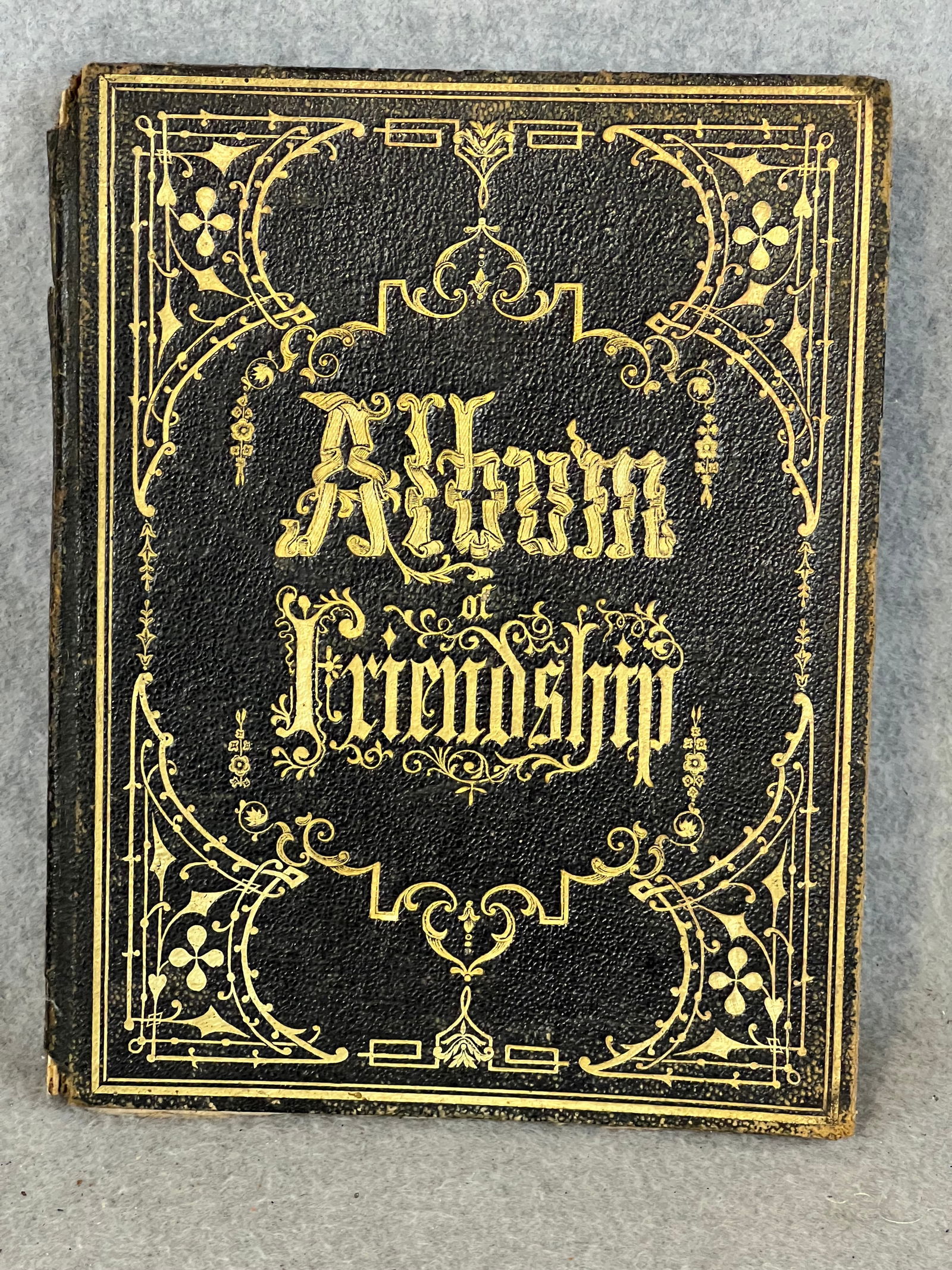 1859 Friendship Autograph Book Presented To Julia Sheldon (1 of 7)