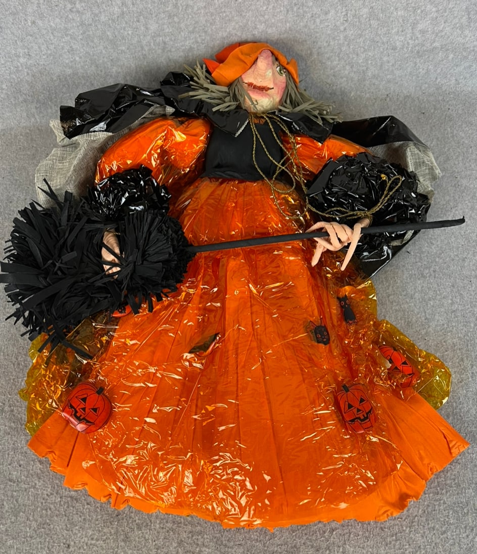 Vintage Halloween Witch Decoration (1 of 9)