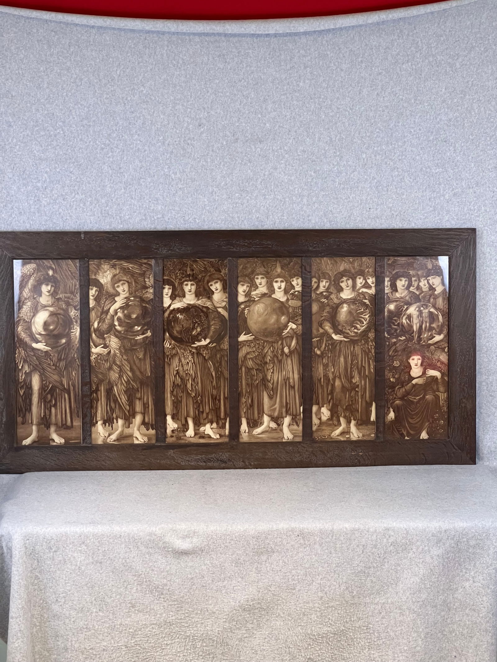 Large Arts & Crafts Framed Print "Creation" (1 of 12)