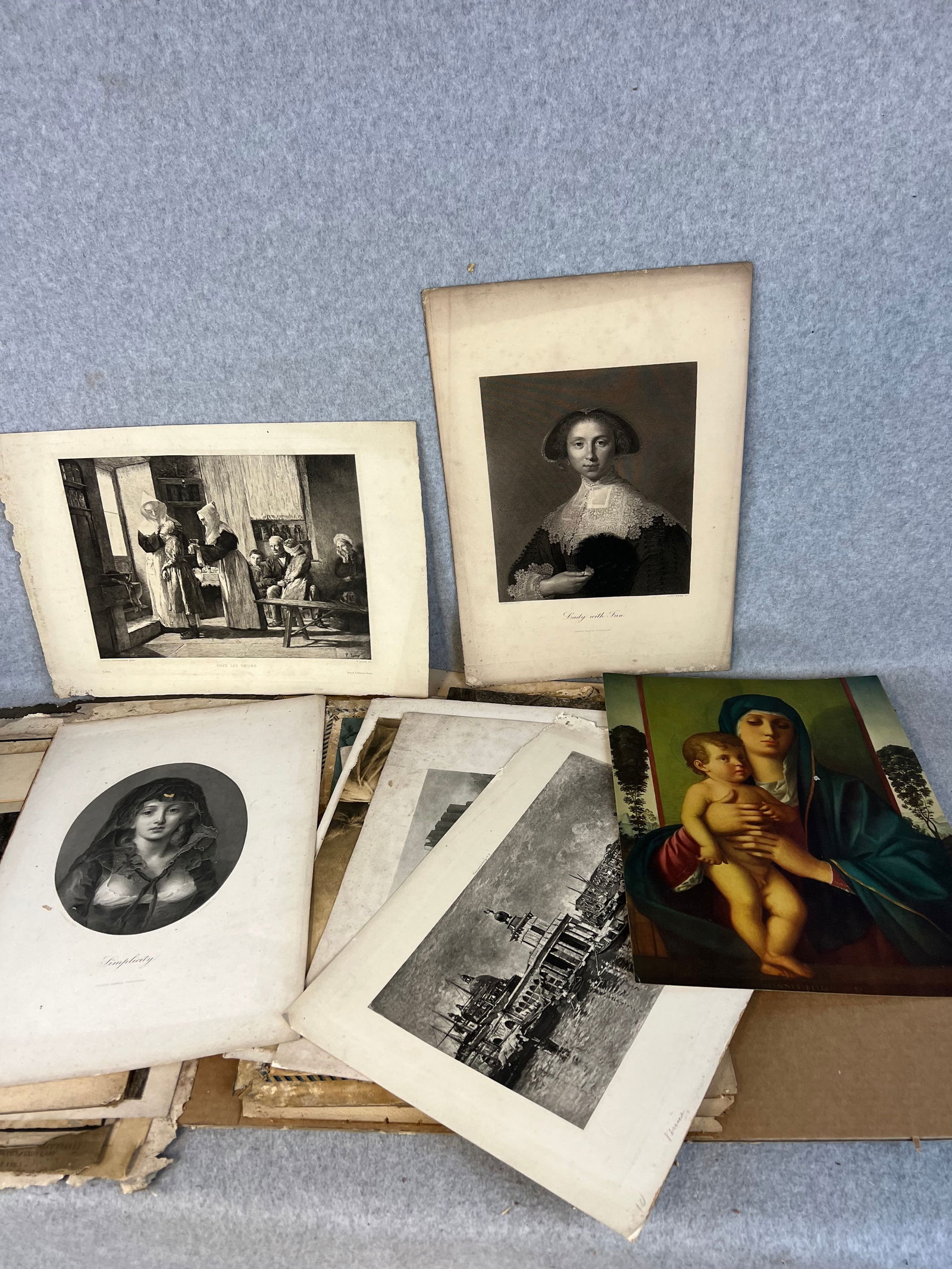 Large Lot Prints & Engravings 16th To 19th Century (1 of 8)