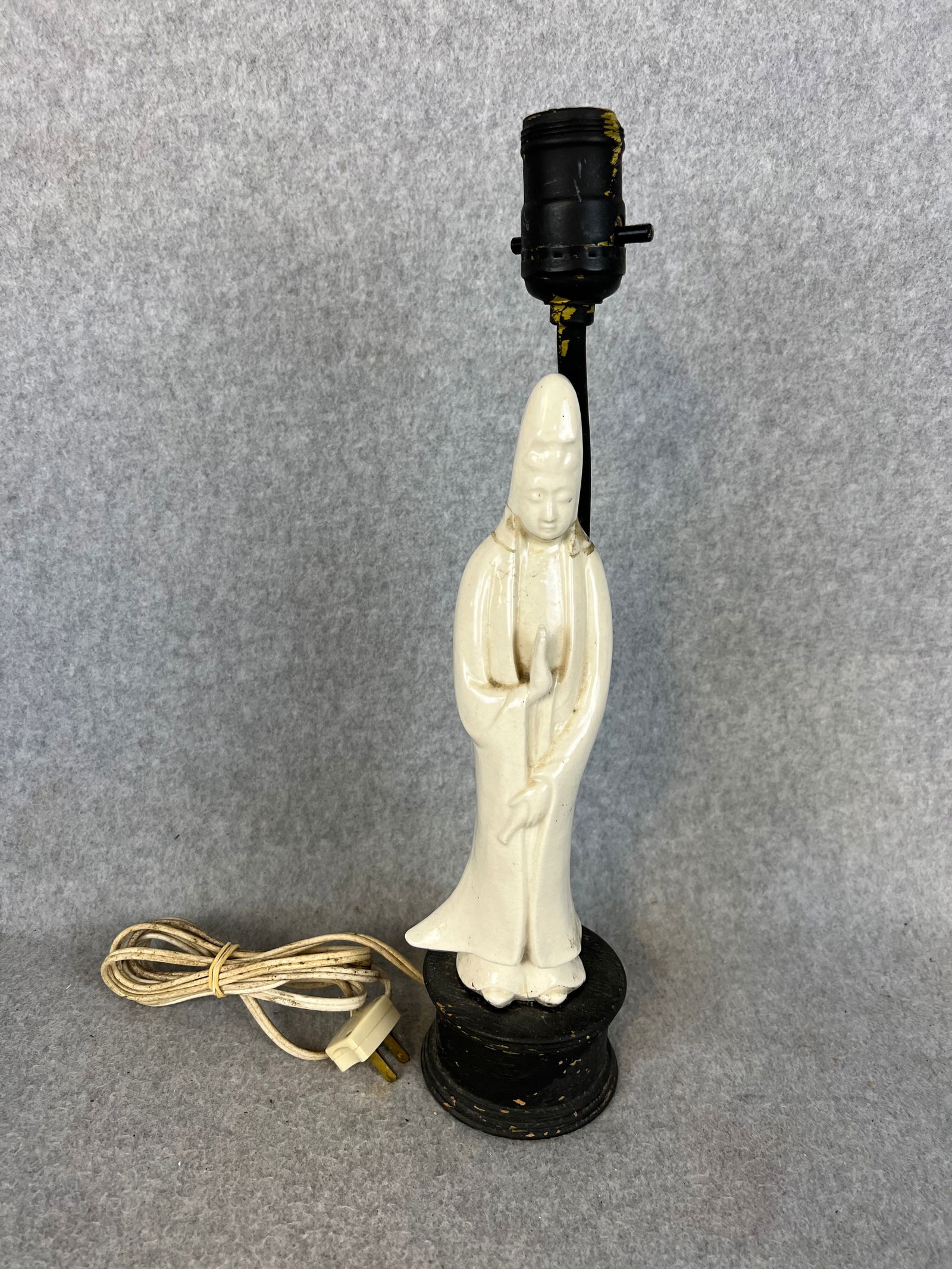 Antique Blanc de Chine Lamp Base (1 of 9)