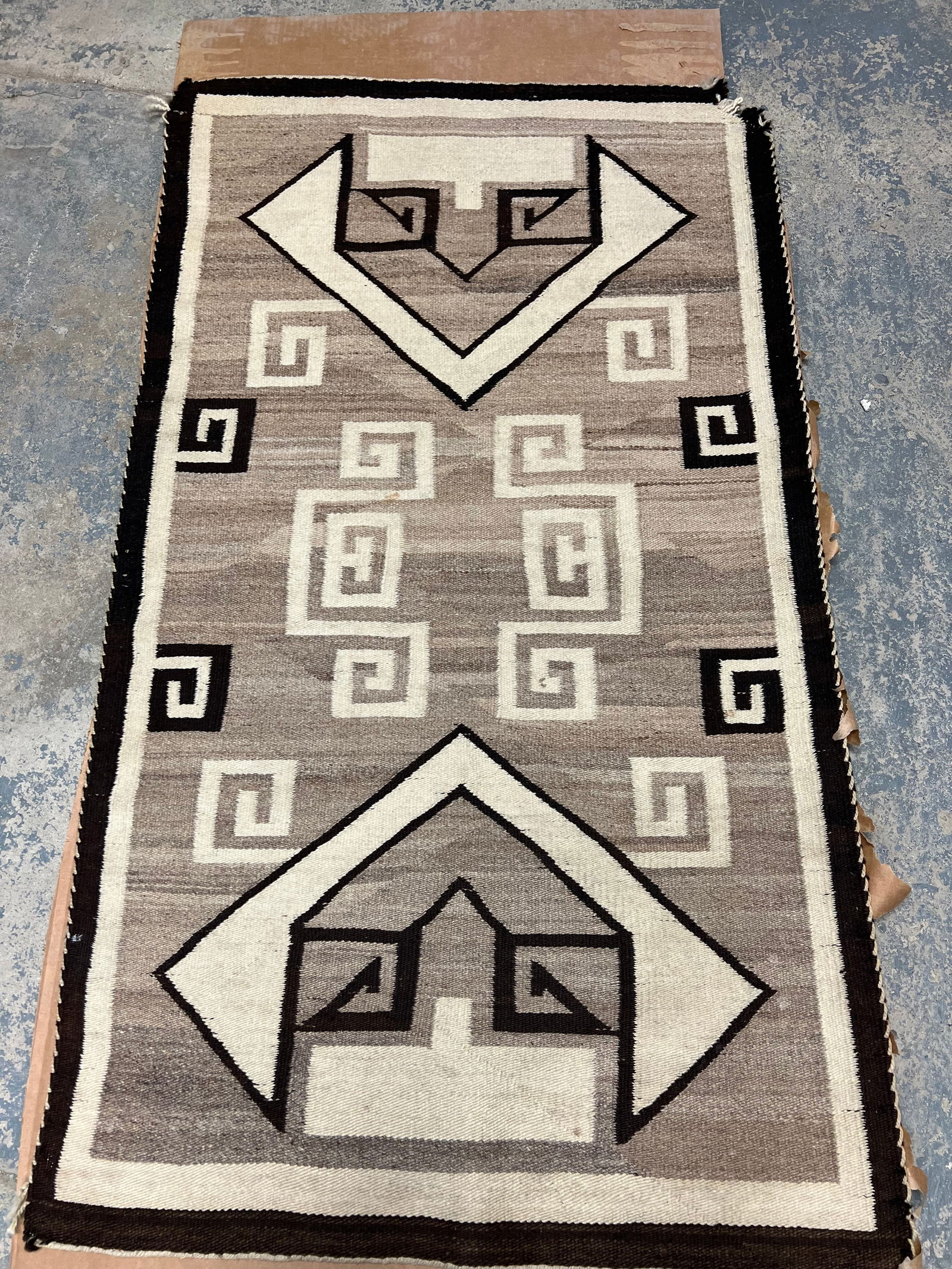 Vintage Navajo Rug 52" by 30" (1 of 10)