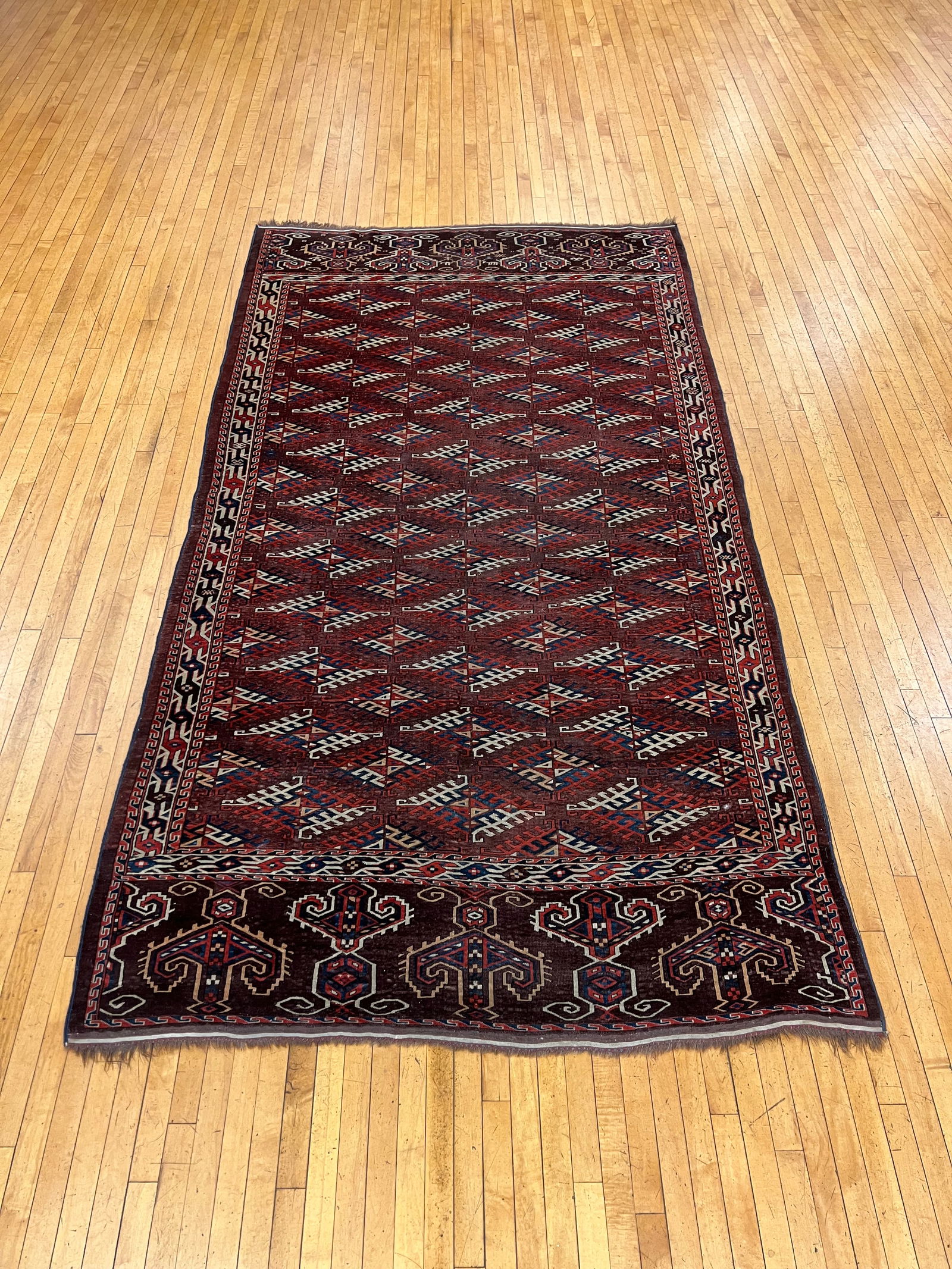 Antique Kilim Oriental Carpet / Rug (1 of 8)