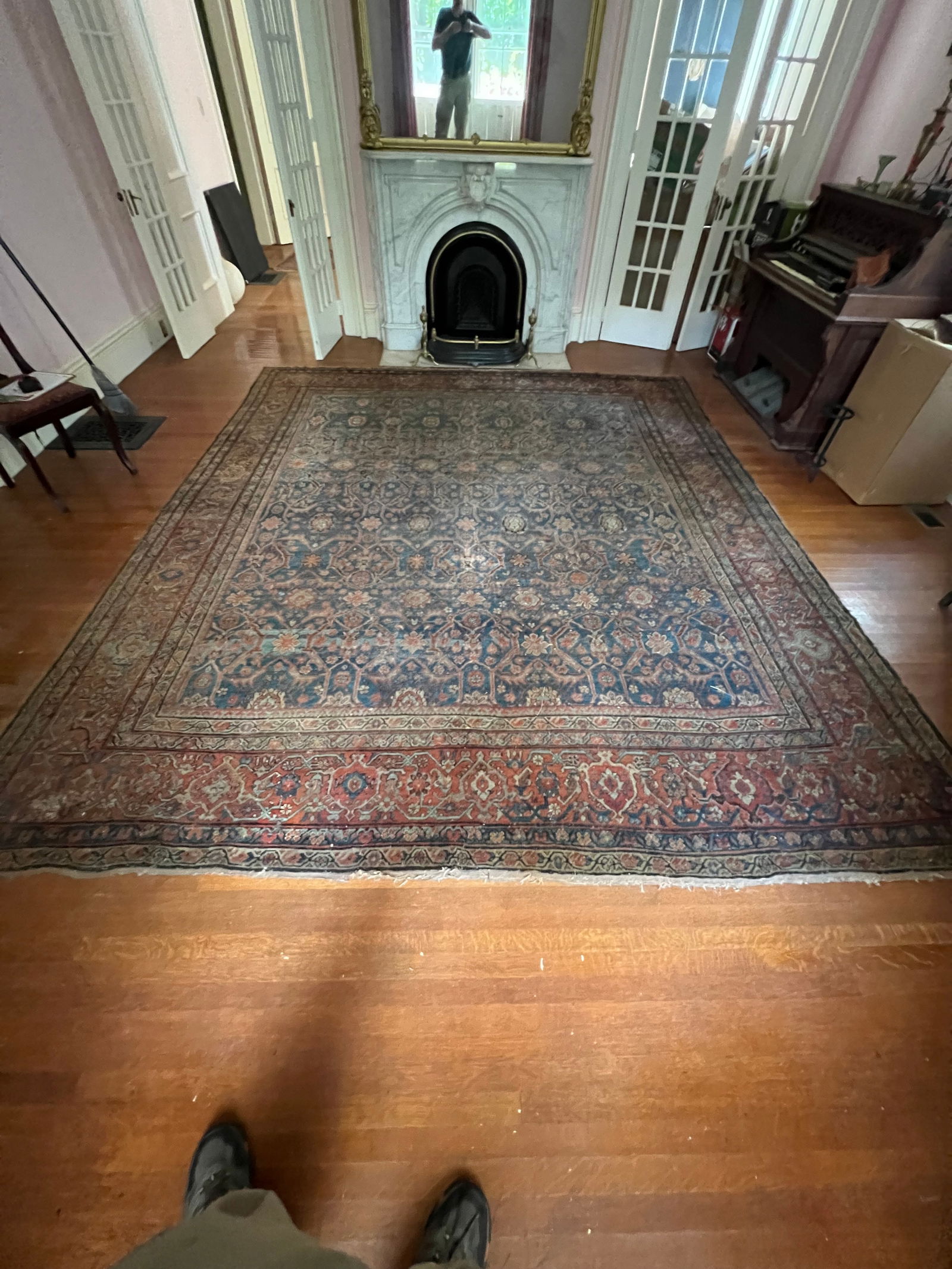 Antique Room Size Oriental Rug (1 of 19)