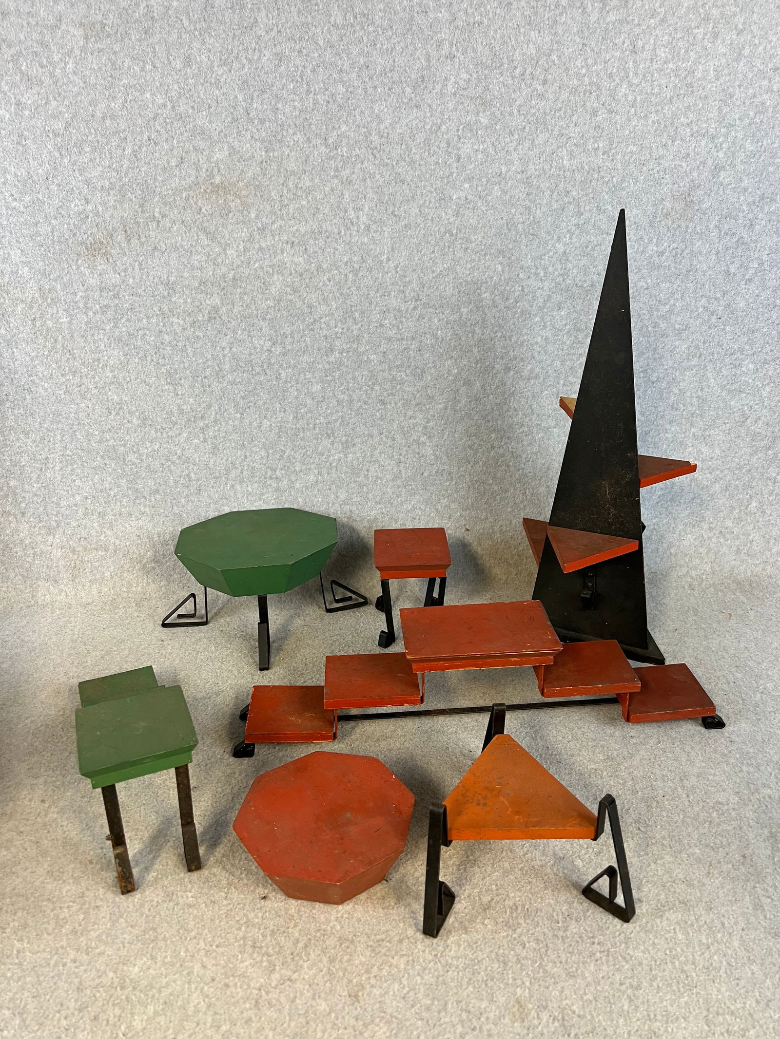 Lot Vintage Unusual Display Stands (1 of 6)
