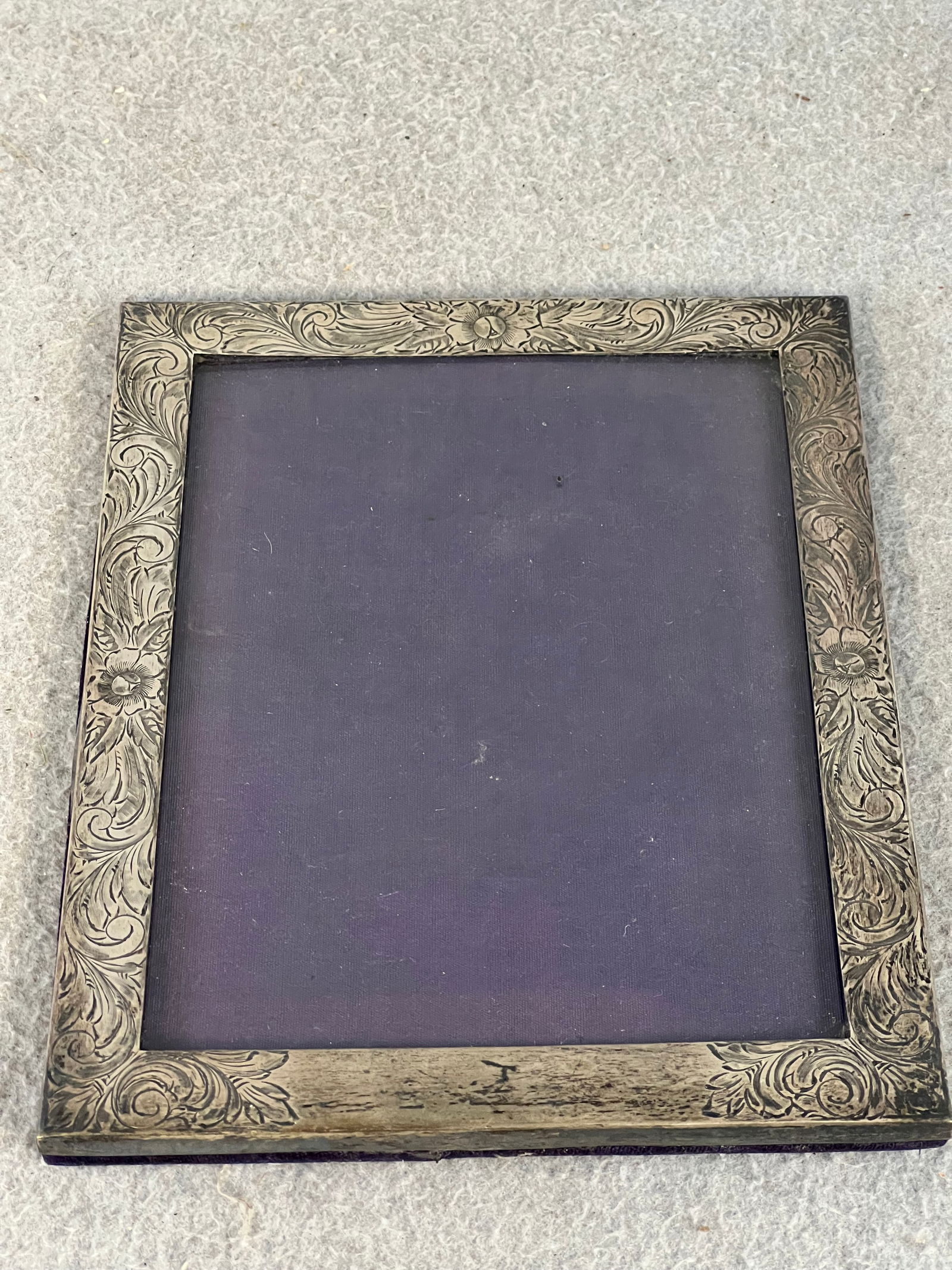 Antique Sterling Silver Picture Frame (1 of 5)