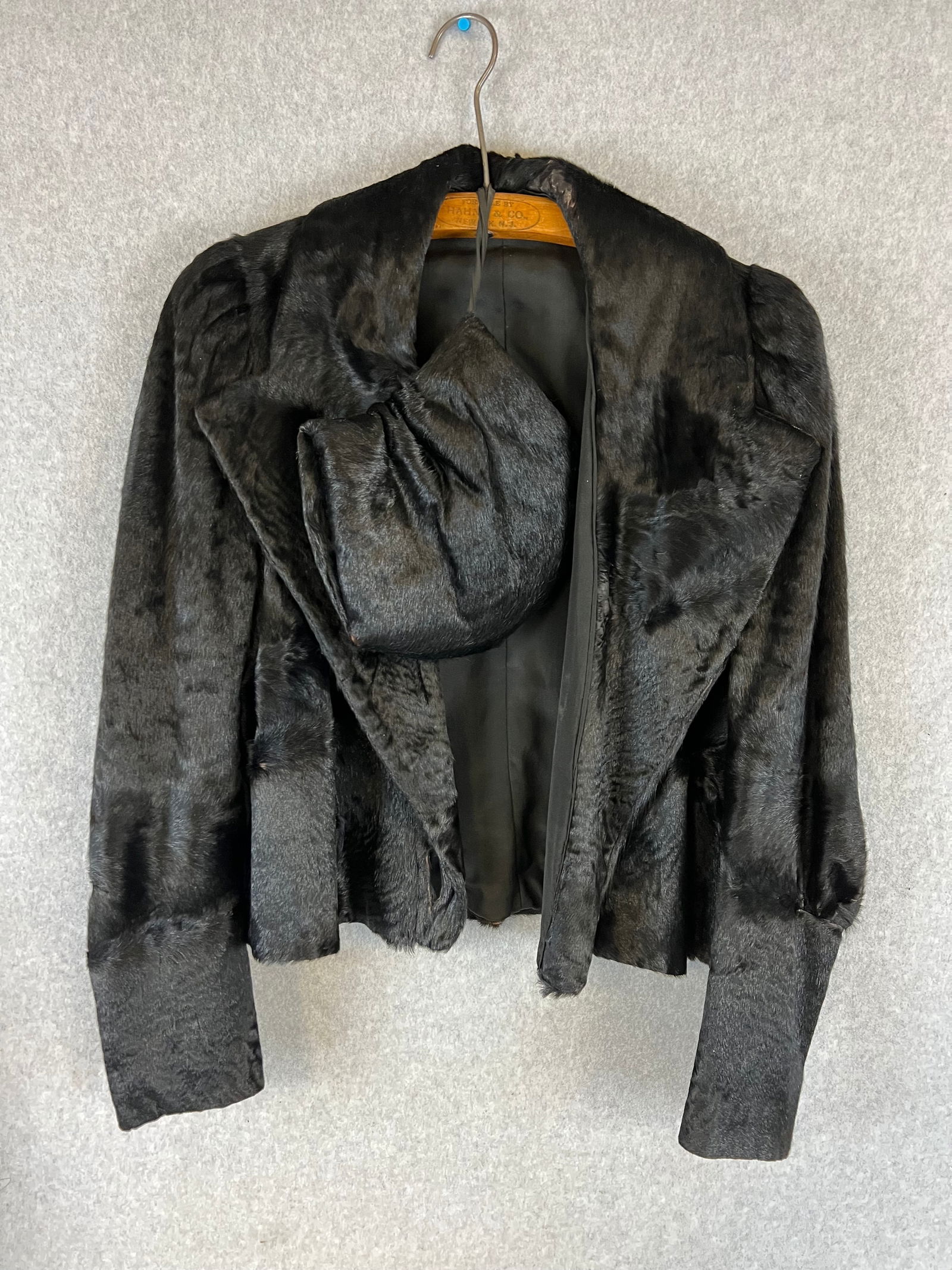 Antique Seal Fur Jacket With Muff (1 of 15)