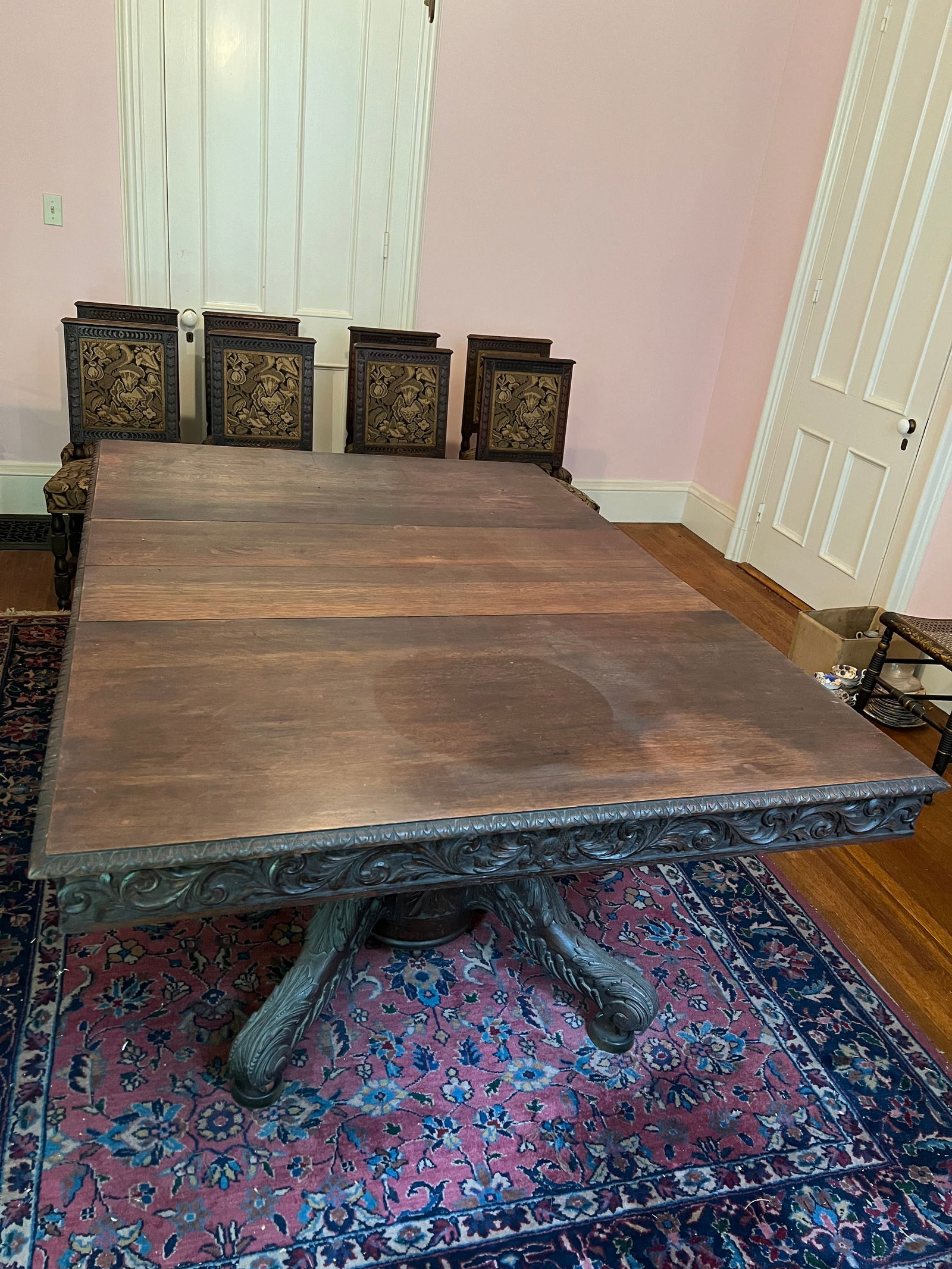 Exceptional R. J. Horner Oak Dining Table (1 of 15)