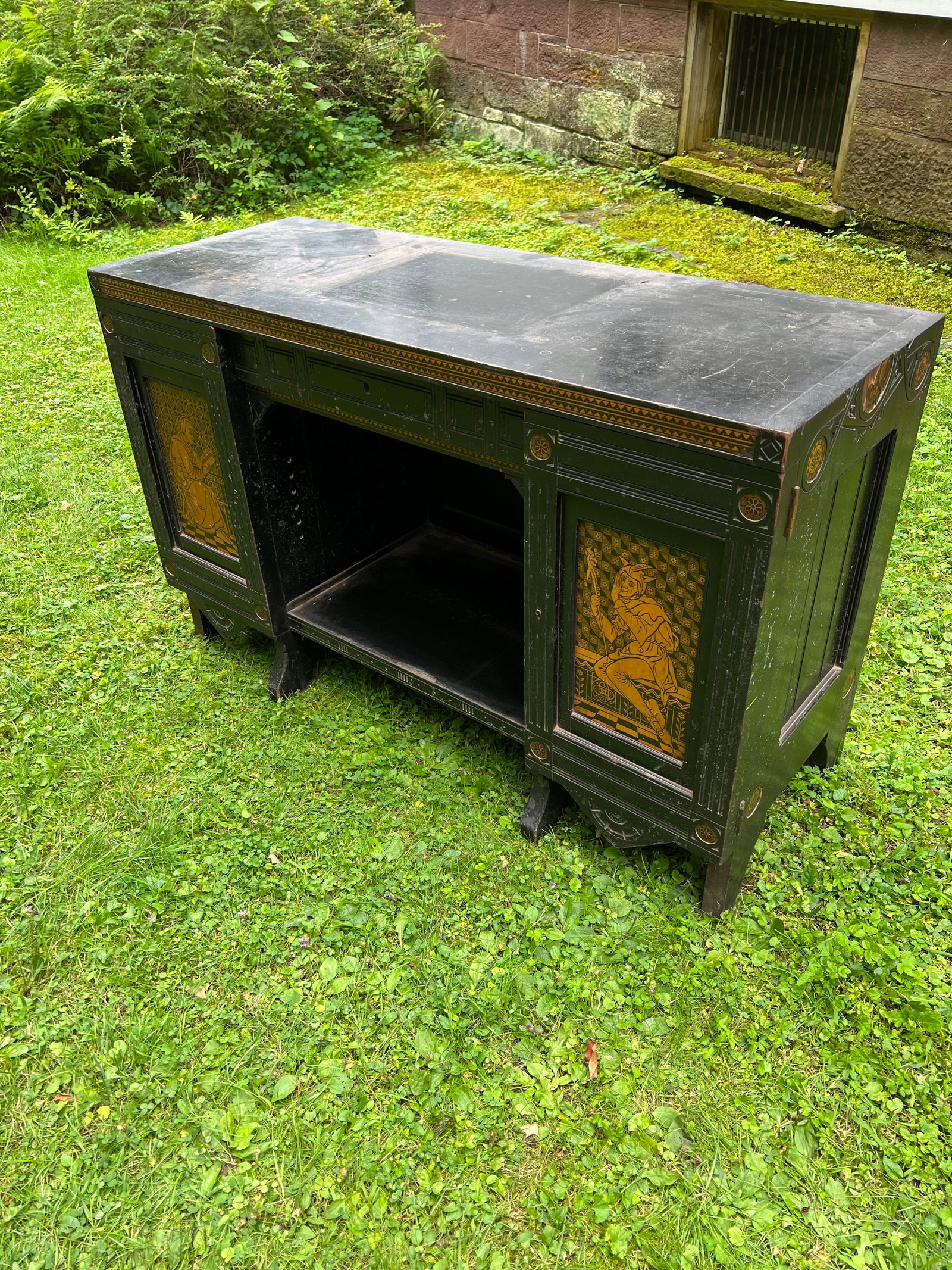 Unusual Victorian Ornate Desk (1 of 9)