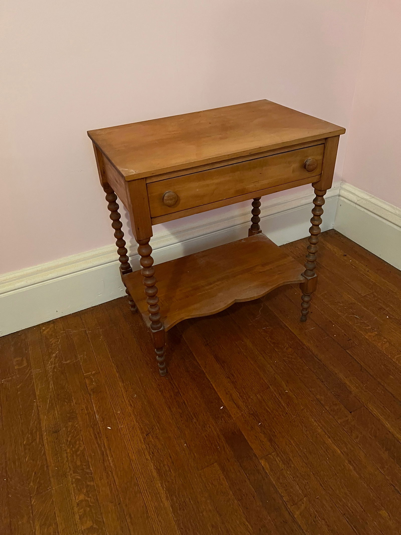 Victorian Pine 1 Draw Wash Stand (1 of 5)