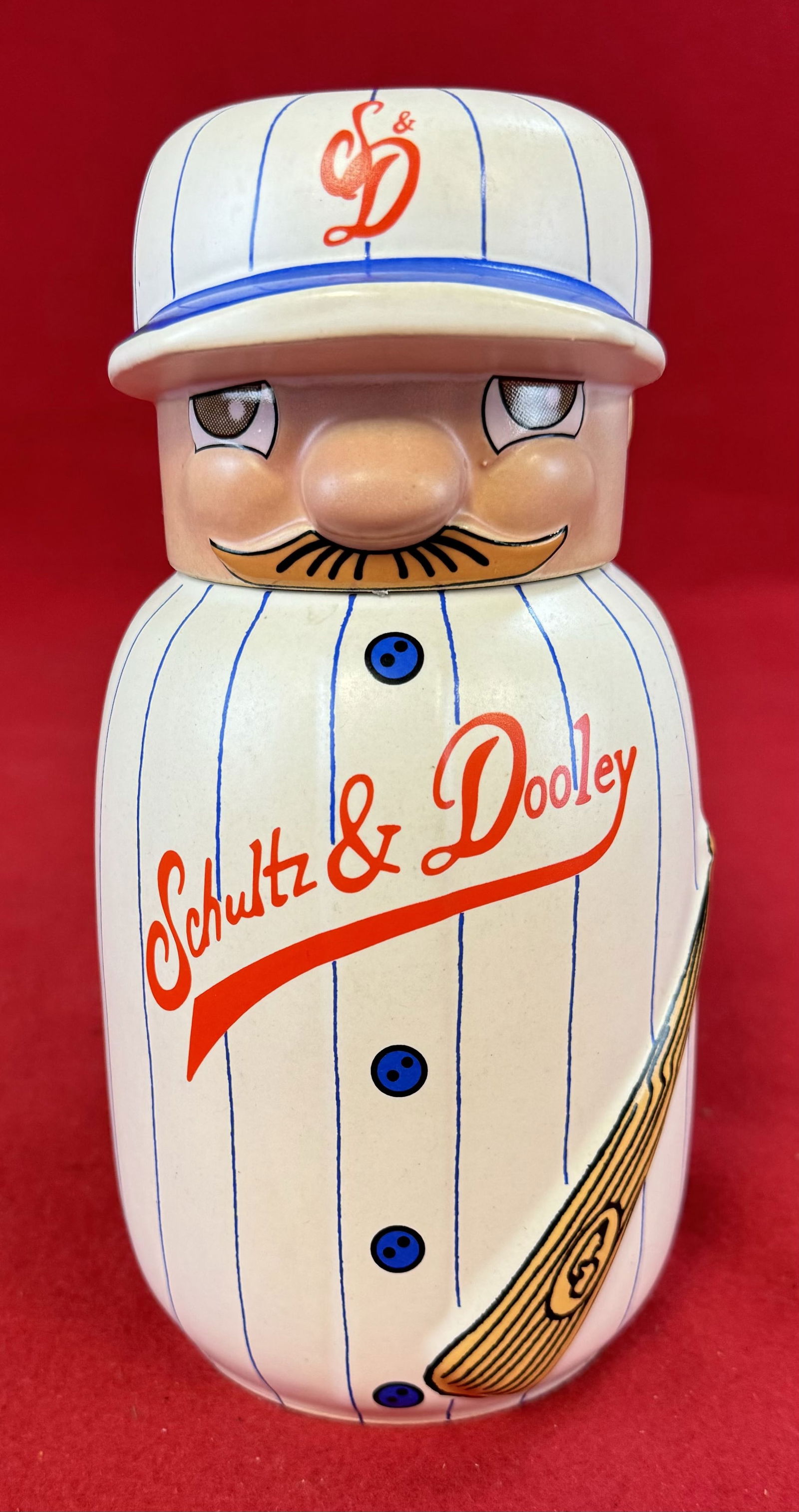 Schultz & Dooley Utica Club Slugger Hopps Stein (1 of 5)