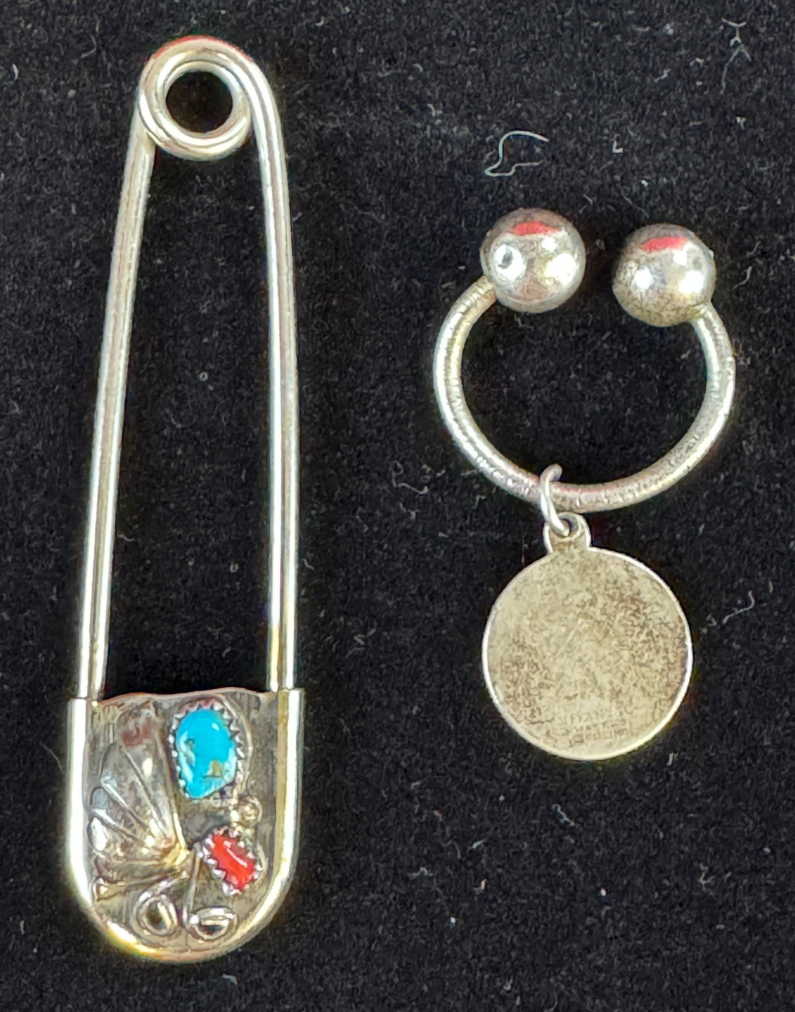 Tiffany & Co Keychain & Sterling Oversize Pin (1 of 3)