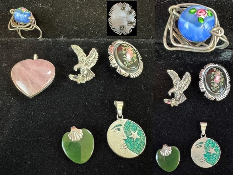 Lot Misc. Sterling Silver Jewelry (1 of 8)