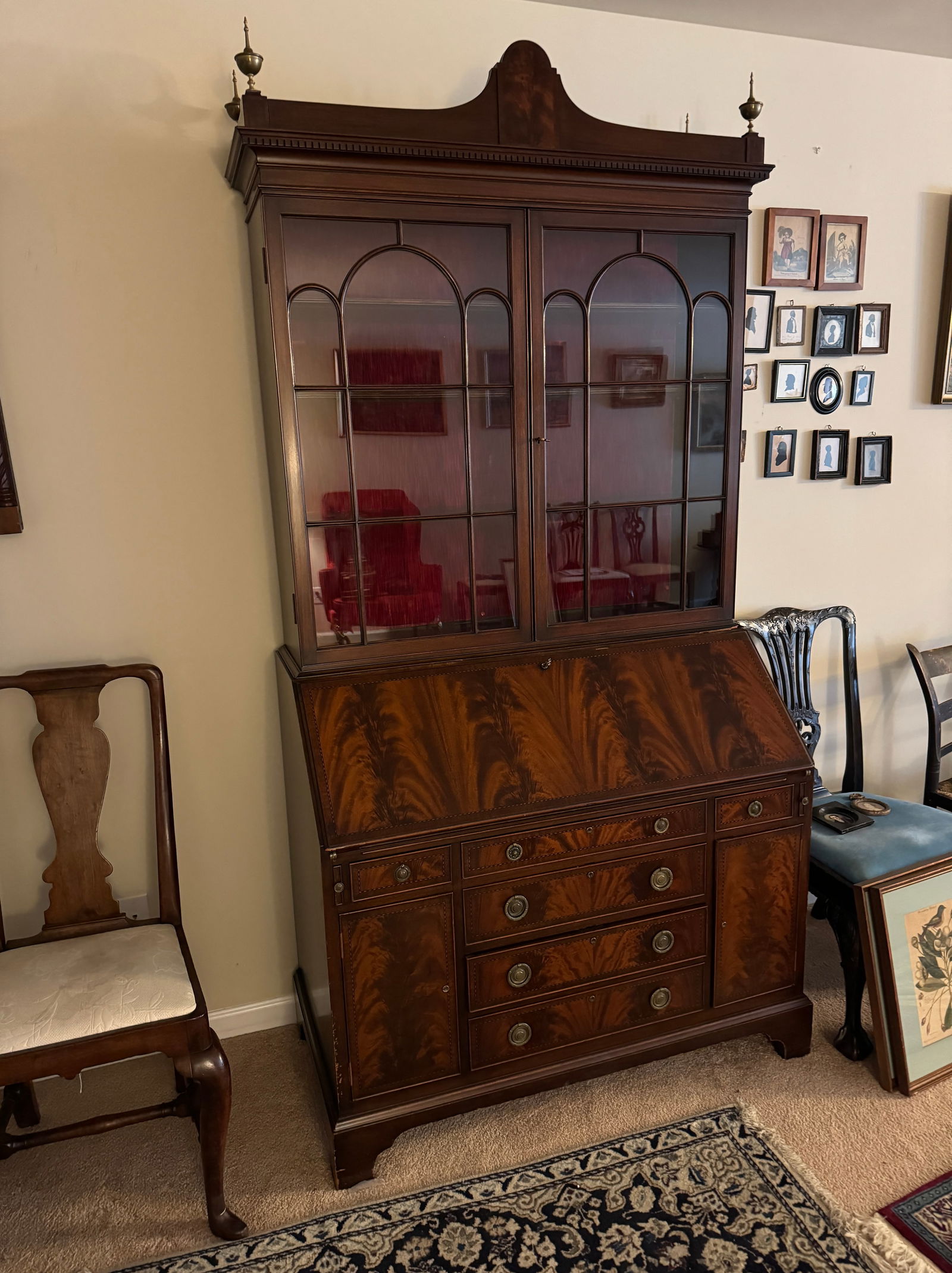 Secretary Bookcase by Irving & Casson (1 of 18)