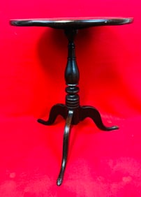 Antique Snake Footed Candlestand