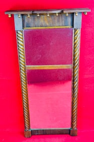 Antique Carved Wall Mirror