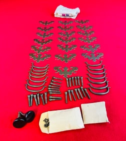 Lot: Wm Ball Sr Ball Brasses Furniture Hardware