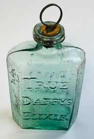 Early 19th C True Daffy's Elixir Bottle
