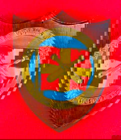 Bronze Service Plaque USS Van Voorhis DE-1028