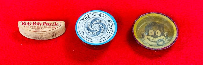 Lot of 3 Early Childs Dexterity Puzzles