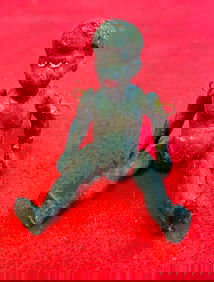 Antique Composition Black Jointed Doll