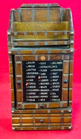 Antique Wall Hanging Small Kitchen Cabinet