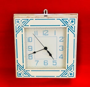 Art Deco Seth Thomas Electric Kitchen Wall Clock