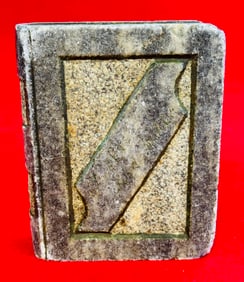 Antique Granite Stone Book