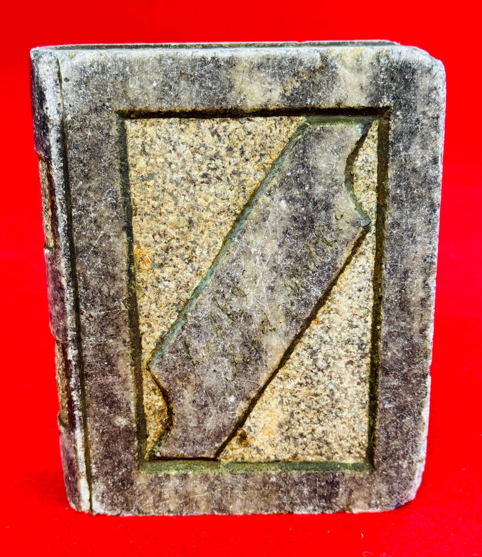 Antique Granite Stone Book (1 of 4)