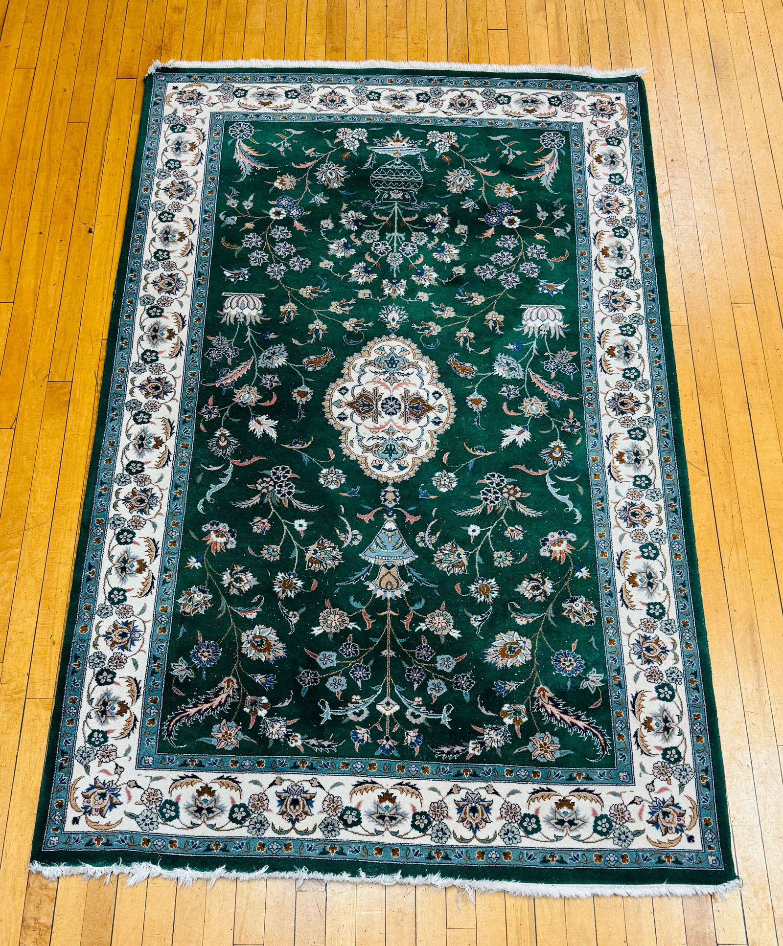 7' By 4' 6" Oriental Carpet (1 of 3)