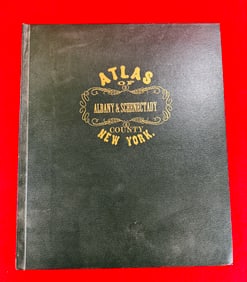 1975 Reprint Of 1866 Atlas Of Albany & Schenectady N.Y.