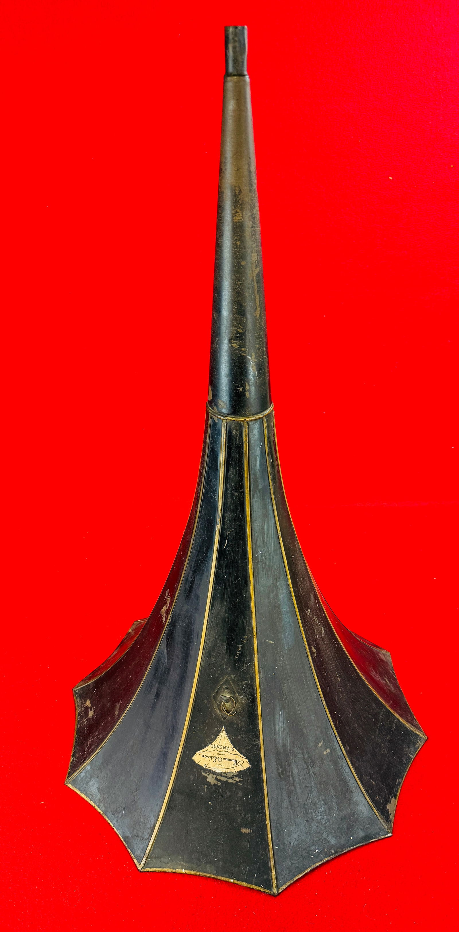 Antique Edison 10 Petal Horn For Phonograph (1 of 4)