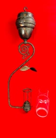 Antique "ANN ARBOR" Gas Hanging Lamp