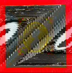 Antique Silhouette In Period Frame