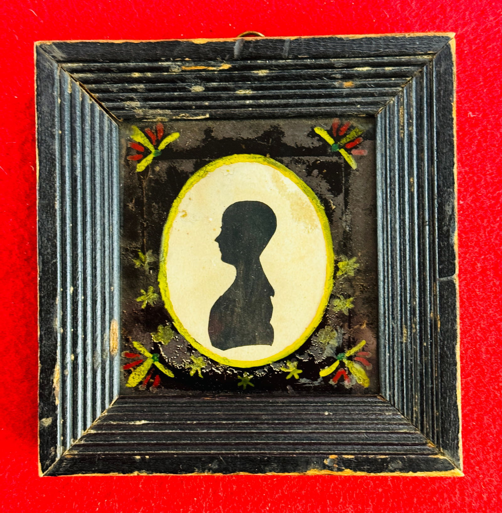Antique Silhouette In Period Frame (1 of 2)