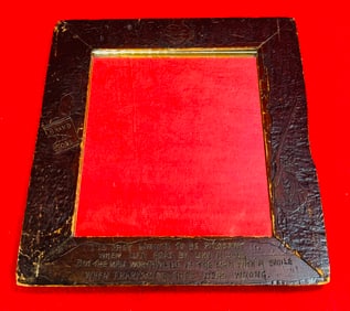 Flemish Art Type Mirror W Palmer Cox Brownie