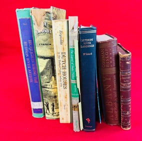 9 Ref. Books On Albany NY & Hudson Valley Region