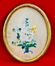 Mid 19th Century Watercolor Theorem