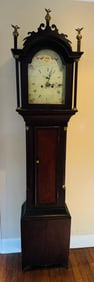 1825 Tall Clock By Jacob Jones With History