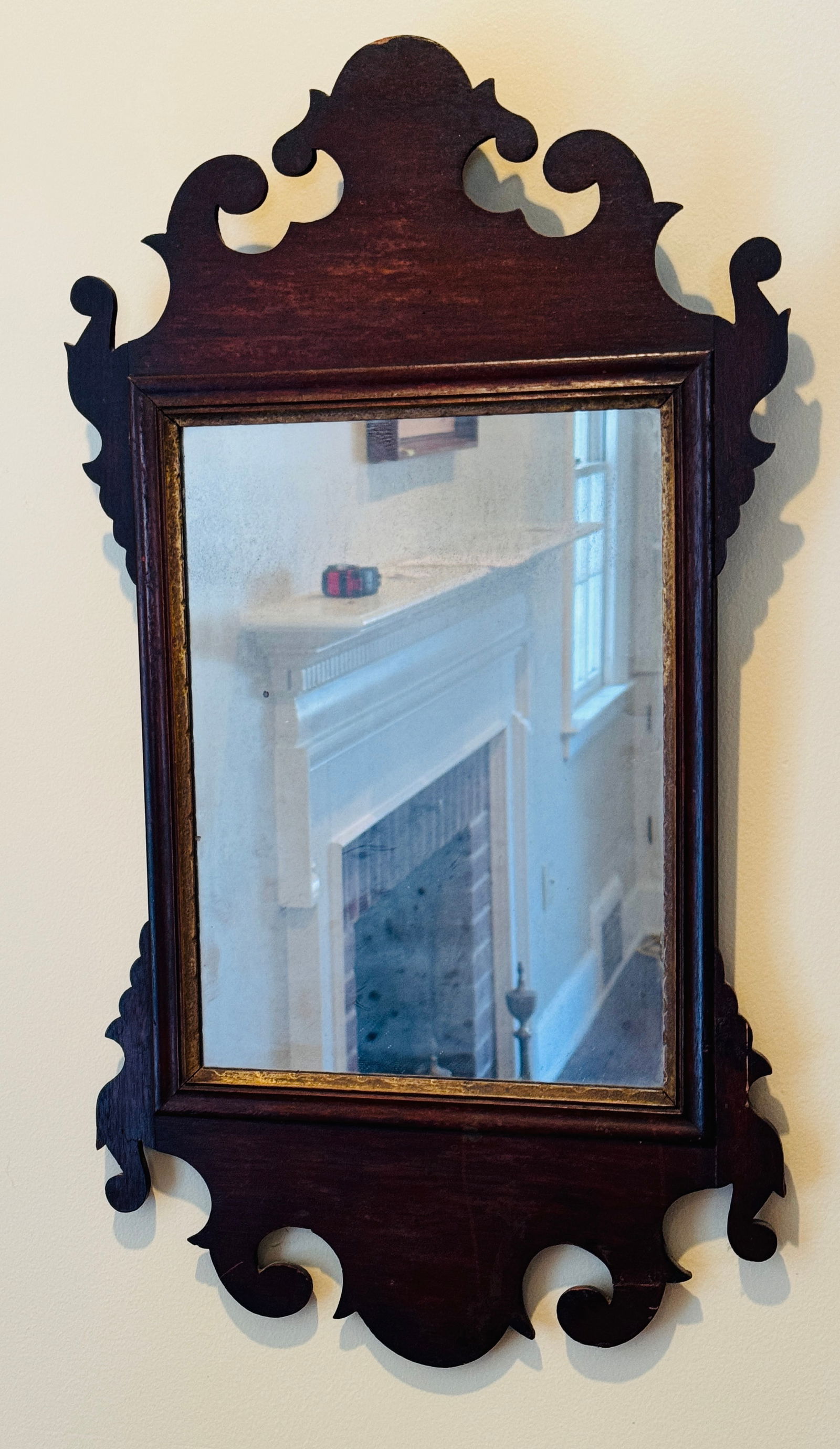 Original 1790 Chippendale Wall Mirror (1 of 5)