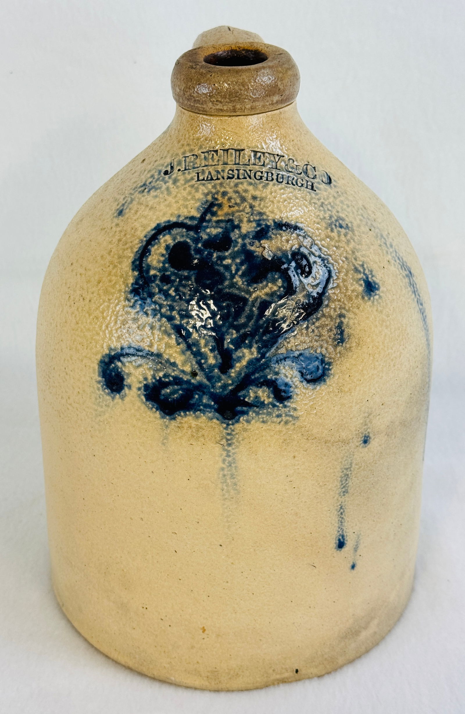 James Reiley & Co Lansingburgh Jug With Floral (1 of 6)