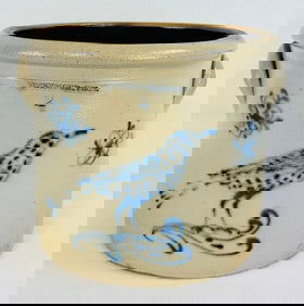 Scarce Israel Seymour Troy Crock Bird Decoration