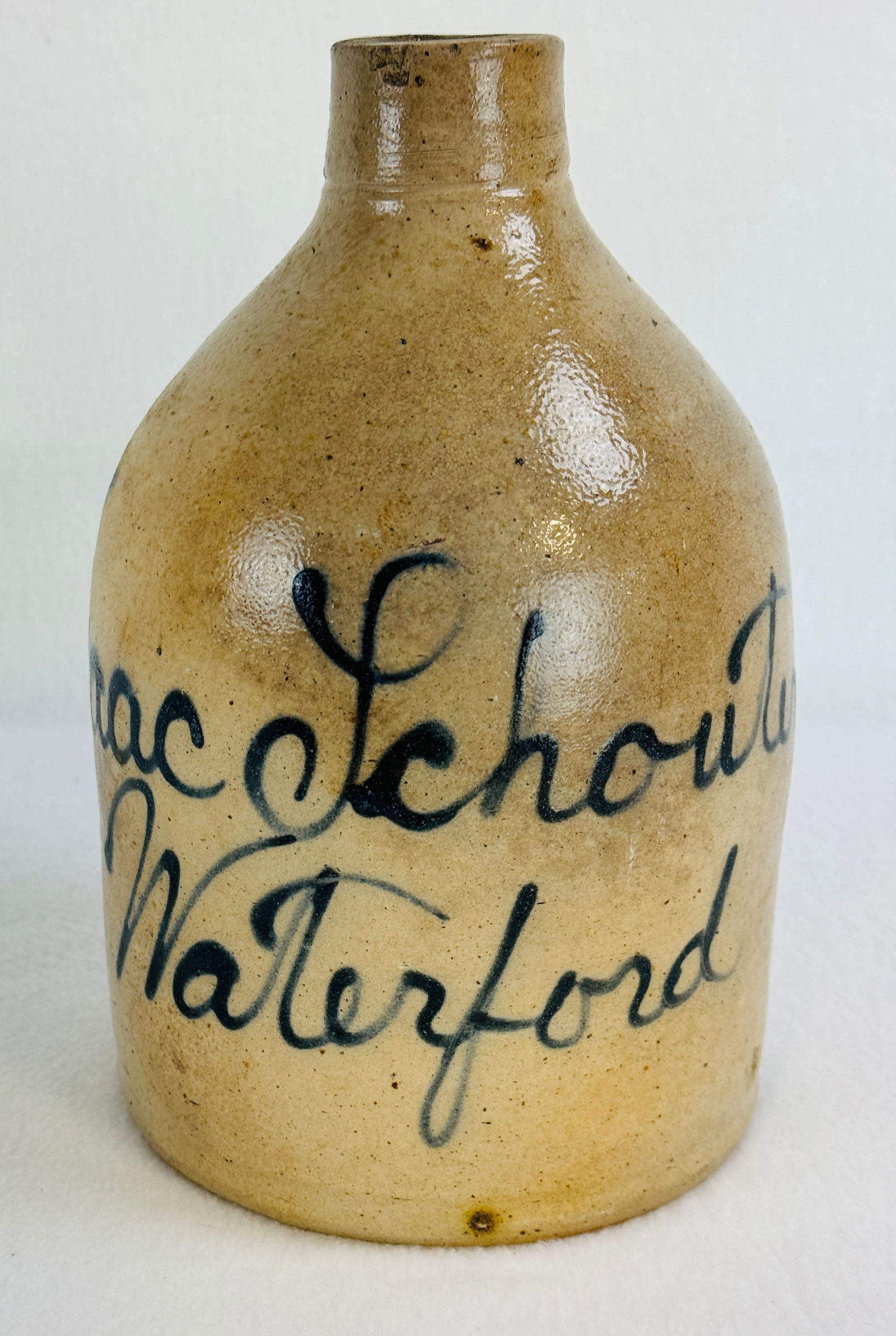 Issac Schouten  Waterford Script Advertising Jug (1 of 6)