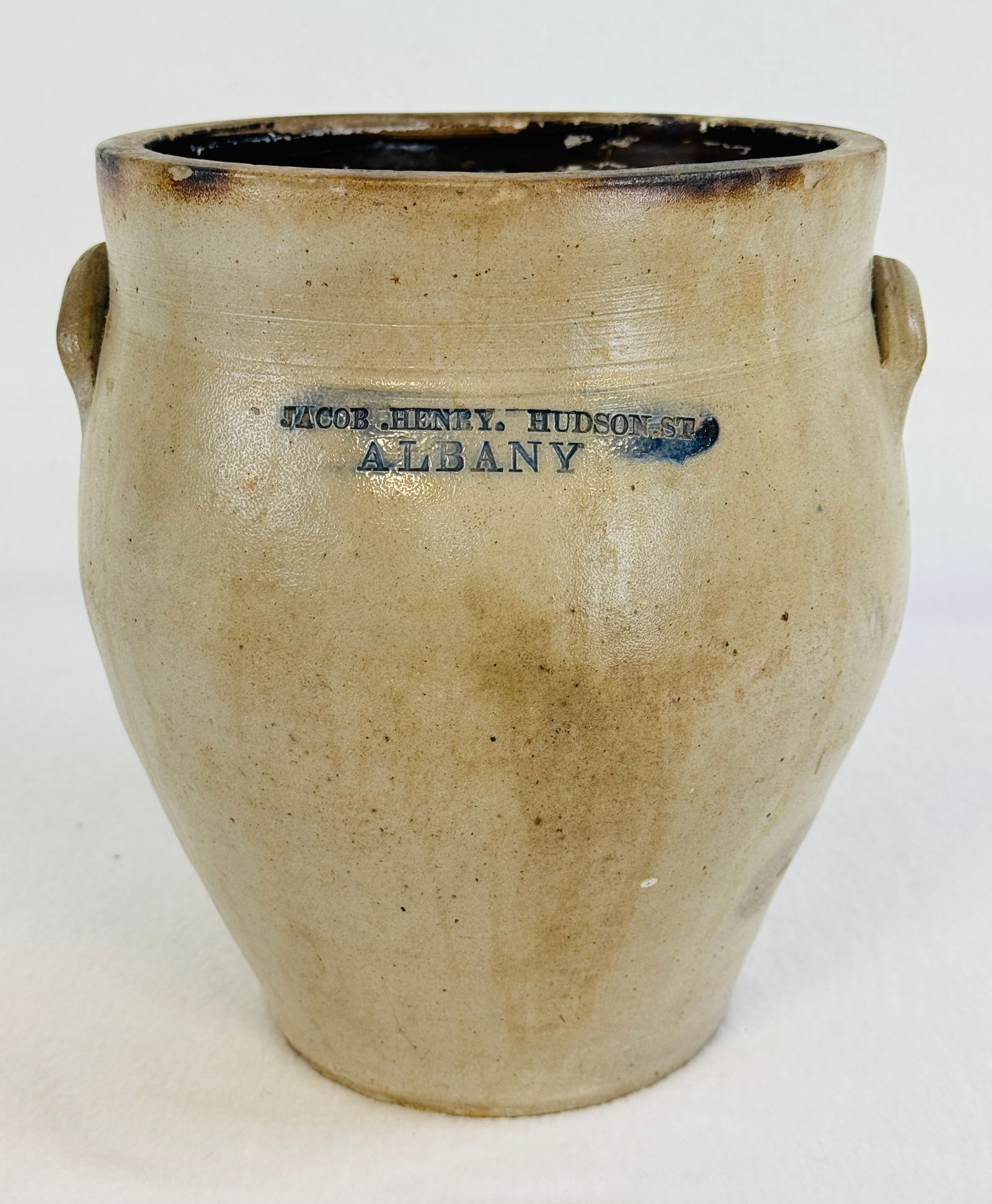 Jacob Henry Hudson St / Albany Ovoid Crock (1 of 7)