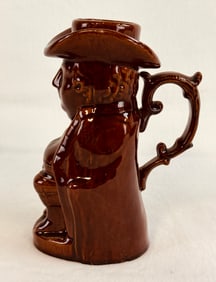 Rockingham Glazed Toby Mug