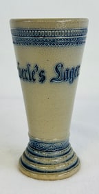 Haberle's Lager Stoneware Pilsner Glass